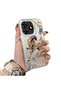 Tecno Spark 10 Pro Compatible Hard Acrylic Back Silicone Edge Lens Protection Case Horse Patterned