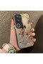 Vivo Y29 5g Compatible Hard Acrylic Back Silicone Edge Lens Protection Case Horse Patterned - 2