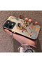 Vivo Y28 4g Compatible Hard Acrylic Back Silicone Edge Lens Protection Case Horse Patterned - 3