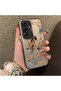 Samsung Galaxy S25 Compatible Hard Acrylic Back Silicone Edge Lens Protection Case Horse Patterned - 2