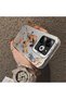Tecno Spark 20 Compatible Hard Acrylic Back Silicone Edge Lens Protection Case Horse Patterned - 4