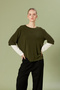 Contrast Detail Cycling Collar T-Shirt - 3