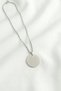 Ayetel Kürsü Written Stainless Steel Silver Color Women's Necklace - 45 cm - 5