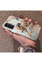 Samsung Galaxy A25 Compatible Hard Acrylic Back Silicone Edge Lens Protection Case Horse Patterned - 3