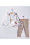 Home Inflatable Toy Hooded Vest Set Gabardine Pants 3-Piece Set