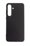 Samsung Galaxy S25 Fe Compatible Soft and Stretchy Silicone Case Black