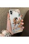 iPhone X/Xs Compatible Hard Acrylic Back Silicone Edge Lens Protection Case Horse Patterned - 2