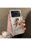 iPhone 17 Pro Max Compatible Hard Acrylic Back Silicone Edge Lens Protection Case Horse Patterned - 2
