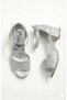 Girl's Heeled Shoes Open-Front Ankle-Length Buckled Evening Dress Sandals Wedding Invitation Graduation Shoes - 2