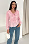 Ruffle Collar Blouse with Tie Detail – Cream Charm - 5