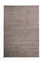 Spiral Carved Rabbit Fur Shaggy Rug – Grey | 200 × 300 cm (6.6 × 9.8 ft) - 3