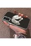 Samsung Galaxy A14 4G/5G Compatible Hard Acrylic Back Silicone Edge Lens Protection Case Wild Wolf - 3