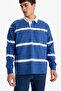 %100 Pamuk REGULAR FIT Çizgili Sweatshirt F9832AX26SP - 2