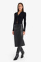 Kalem Normal Waist Faux Leather Midi Skirt G7735Ax26Sp - 3