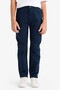 Straight Leg Gabardine Trousers for Boys X4224A626Sp - 3