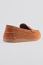Women's Genuine Suede Loafers Comfort Sole Casual Shoes Monela Tan - 5