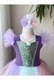 Mermaid Sequin Concept Princess Girl's Dress - 3