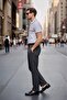 Men's Cotton Pack Premium Comfort Patterned White Polo Neck T-Shirt - 3