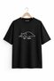 Not Today Visual Unisex Crew Neck Design Tshirt - 2