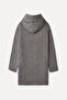 Oversized Hooded Long Cardigan - 6