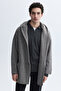 Oversized Hooded Long Cardigan