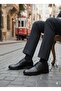 42107 Dimport Comfort Lightweight Stretchy Soft Genuine Leather Men's Shoes