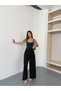 New Season Three Pleated Dok Woven Maş Bol Wide-Leg De Leg Palazzo Pants - 4