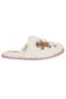 White Christmas Slipper with Patterned 39-40 - 3