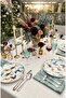 Cake Presentation Serving Plate for 6 People Stylish Porcelain Presentation Plate Serving 19 cm - 3