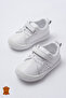 Genuine Leather Orthopedic Flexible Sole First Step Baby Sneaker Shoes - Wide Fit