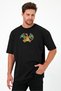 Unisex Oversized Embroidered Charizard Anime Character Design 100% Cotton Pack T-Shirt