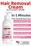 Hair Removal Cream Permanent Solution Hair Removal Hair Reducing Cream for Women Men Arms Legs Body 250ml - 3