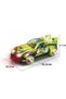 Transparent Gear Toy Car with Lights and Music, 360 Degree Rotating Twist and Turn Moving Car, Green - 4
