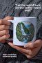 Premium White Porcelain Gift Double-Way Printed Mug Cup - Arhavi - 3