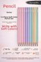 12-Piece Soft Pastel Pencil Set – Hb Lead, Premium Matte Body, Colored Pencil for Office & School