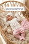 Reversible - Interlock Baby B Blanket I 80X80Cm - Cute Rabbit in the Circle Letter Series - Letter Z - 3