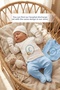 Reversible - Interlock Baby B Blanket I 80X80Cm - Cute Lion Letter Series in a Circle - Letter C - 3