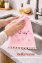 Pompom Kitchen Towel |   30X50 cm |   100% Cotton |   Set of 6 |   Soft & Highly Absorbent