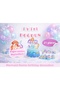 Mermaid Themed Birthday Decoration Party Set – Banner + Cake Topper + Cupcake Topper + Table Decor