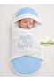 Baby Boy Blanket Sleeping Bag Swaddle 100% Cotton Orthopedic Hospital Release Newborn 0-9 Months