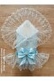 Blue Baby Boy Blanket Natural Organic Sleeping Swaddle Seasonal Hospital Release Newborn - 4