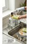 Double Glass Liquid Soap Dispenser & Detergent Dispenser Set with Stand and Bamboo Lid – 2×500 Ml, 22.5 × 8.5 × 24 cm - 5