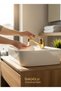 Gold Lavabo Faucet Compatible with Wc and Bathroom, Minimal Design Gold Bathroom Lavabo Fixture - 4