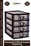 # Drawer Practical Home Office Desktop Transparent Storage Drawers Organizer Mini 4-Drawer Organizer - 2