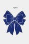 Bow Sax Fabric Bow Form White Embroidered American Service 35X39 cm - 1 Piece - 3