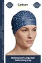 # Bone Long Hair Non-Slip Waterproof Leak-Proof Swimming Pool Sea Cap Elastic Cloth Swimming Hat - 2