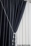 Ceiling Tieback with Cornice Attachment Custom Made Decorative Curtain Tieback Braçol Curtain Accessory
