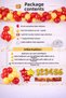Yellow Red Flag Star Age Balloon Happy Birthday Birthday Balloon Decoration Set Party Decoration - 2