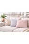 Welsoft Fleece Pillowcase 50X70 cm Ultra Soft Plush Pillowcase Zippered - 4