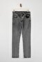Gray Regular Fit Stretch Fabric Jeans Tmnss25Je00001 - 4